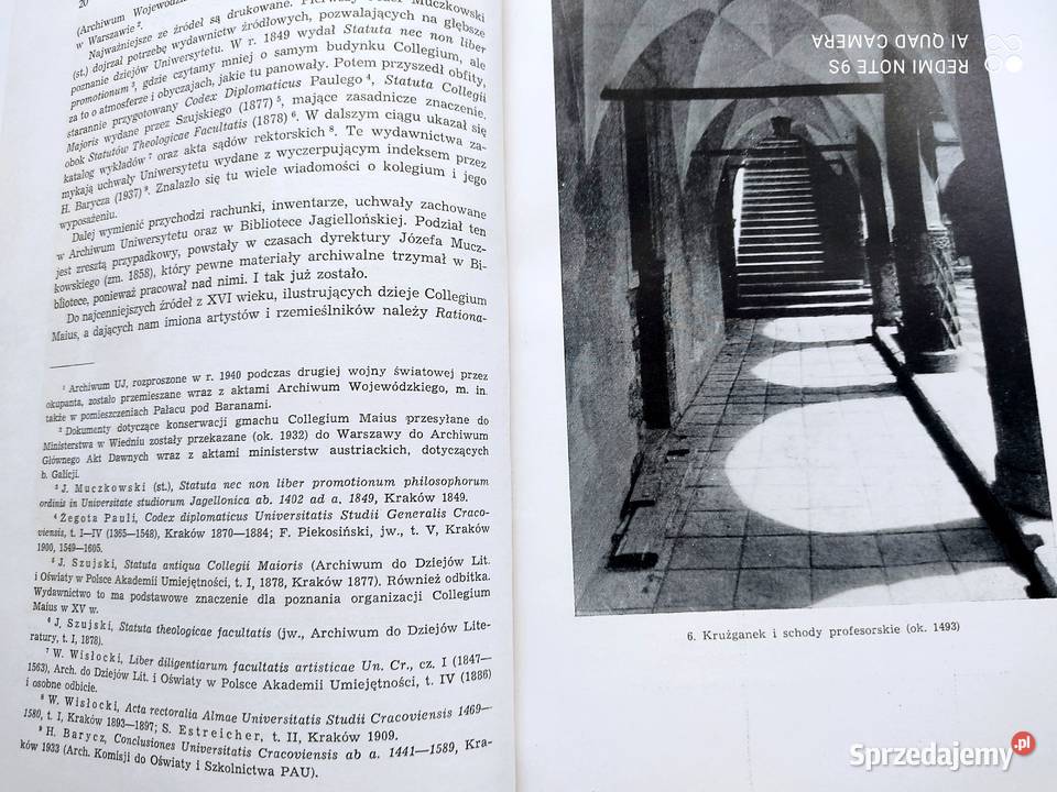 Karol Estreicher Collegium Maius Dzieje gmachu Kraków