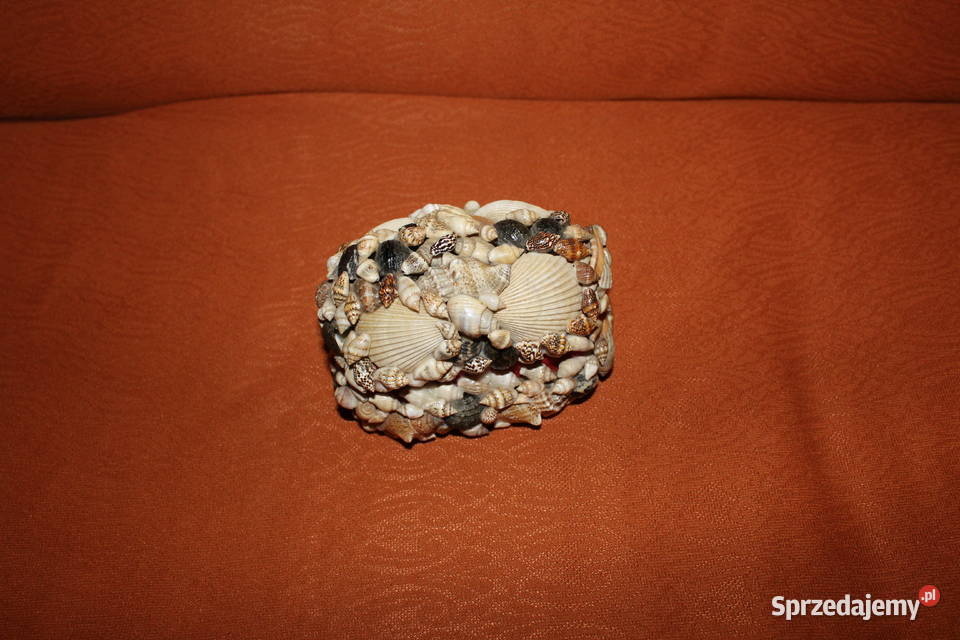Pudełko szkatułka z muszelek Kolekcje Chorzów sprzedam