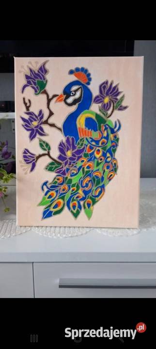 Obraz PAWIA 30x40 sprzedam