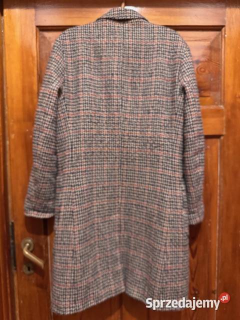 Płaszcz Zara Man męski S w kratkę pepitko na Częstochowa