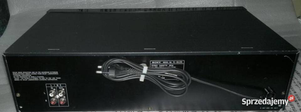 Magnetofon kasetowy Sony TCRX370