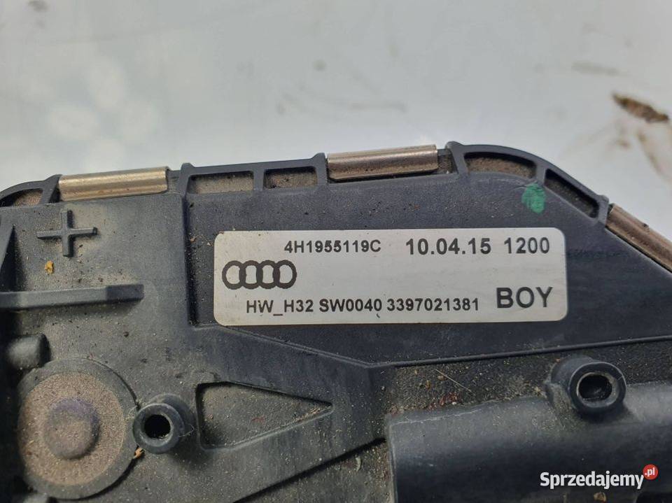 MECHANIZM WYCIERACZEK PRZÓD AUDI A8 D4 Lipno sprzedam