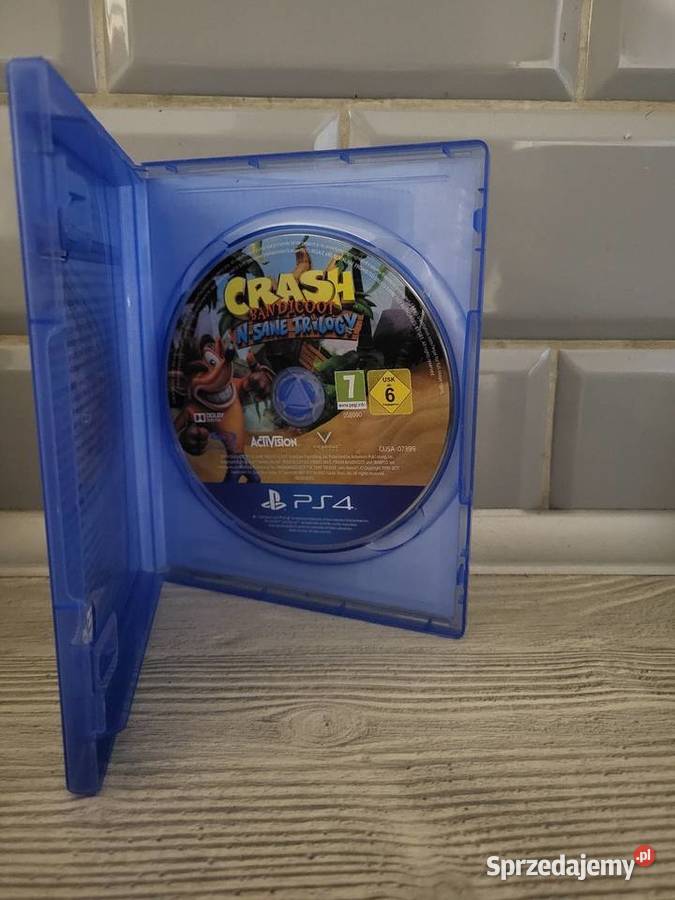 Crash Bandicoot trilogy 4 Gry na konsole Kraków