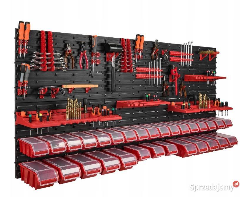 Tablica warsztat narzędzia 178 x 78 30 kuwet Poznań