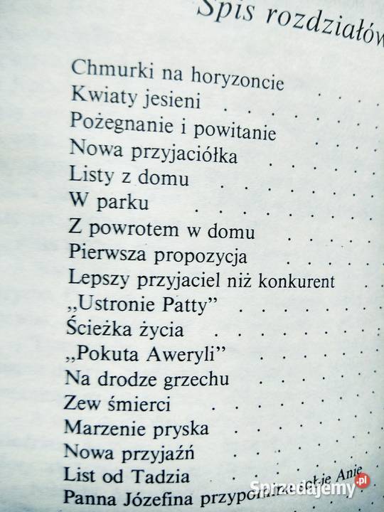 Ania na uniwersytecie książki outlet literatura Antykwariat Warszawa