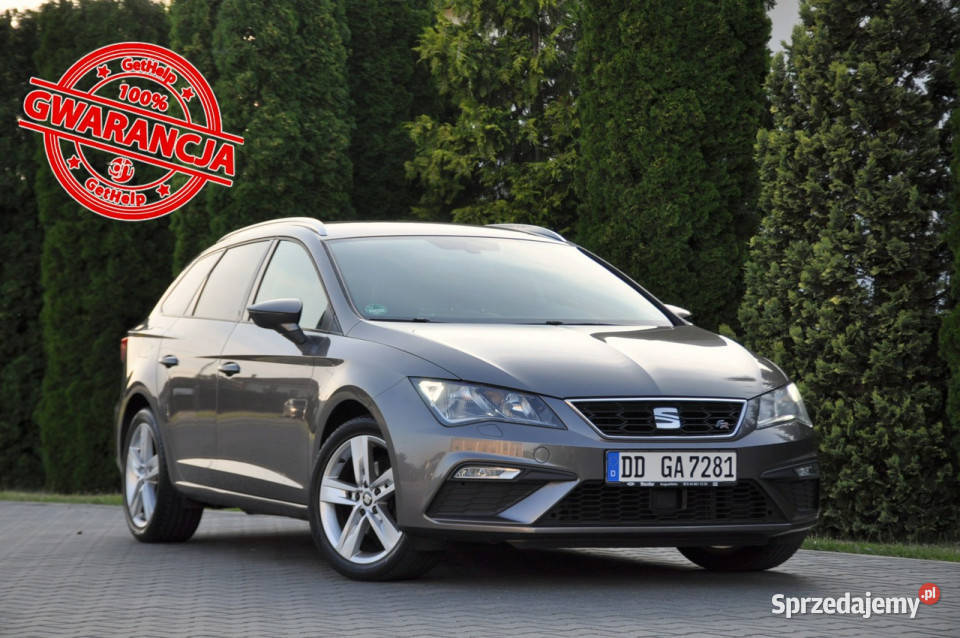 Seat Leon 14T125FRLedRadar ACCCar szary Ostrów Mazowiecka