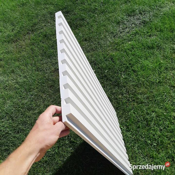 Lamel ścienny lamele dekoracyjne 3d gipsowy 100 Krosno