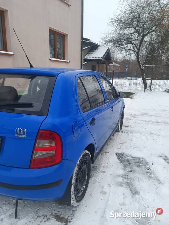 Skoda Fabia 14 16 v LPG 2004 r 1800 ostateczna hak Pruszków