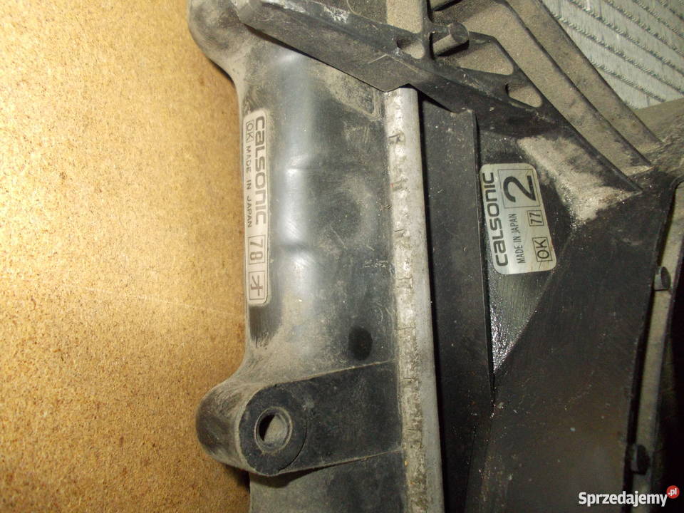 Rozrusznik chłodnica alternator aparat nissan Rok produkcji 1997 Zawadówka