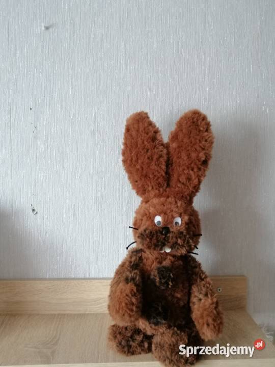 Zajączek wielkanocny brązowy 45 wysokości Katowice sprzedam