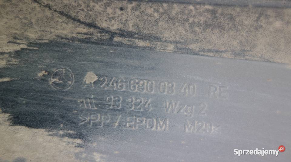 MERCEDES W246 LISTWA PROGOWA PRAWA PROG PRAWY sprzedam
