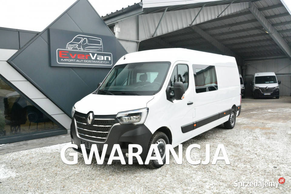 Renault Master master 7 osobowy L3H2 brygadówka wielofunkcyjna kierownica Warszawa