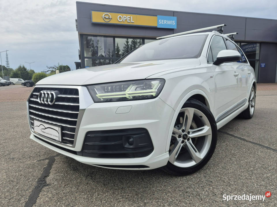 Audi Q7 Audi Q7 30 TDI quattro Tiptronic II 2015 warmińsko-mazurskie Giżycko