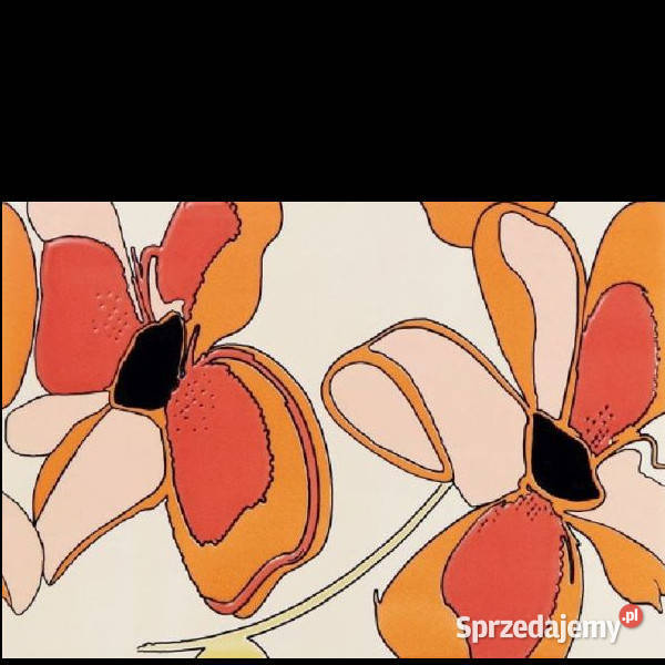 Arco pomarańcz 1 dekor 25 x 36 Domino Tubądzin Białogard