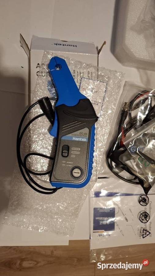 Oscyloskop Hantek DSO2C10 sonda prądowa CC65 Namysłów