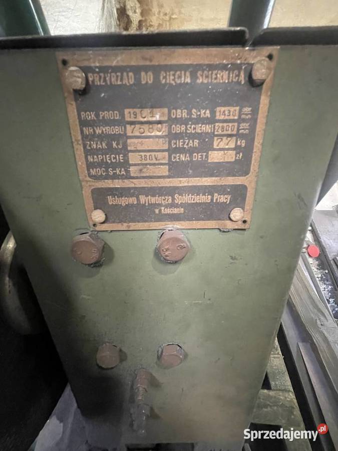 Maszyna do cięcia stali Szlichtyngowa