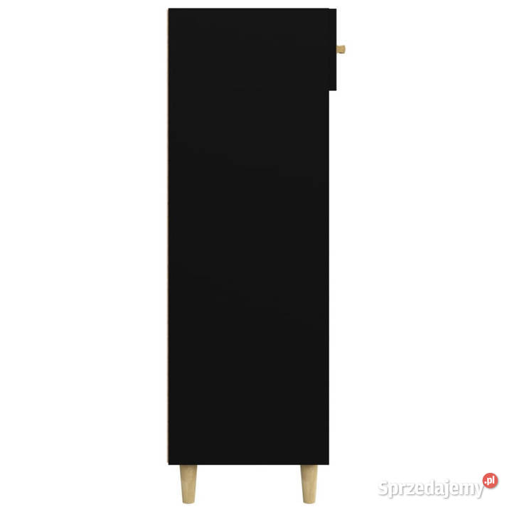 Szafka na buty czarna 60x35x105 materiał Warszawa
