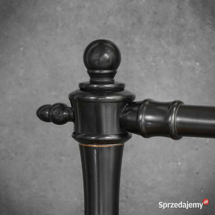 Bateria kuchenna stojąca czarna BRISTOL Chmielnik