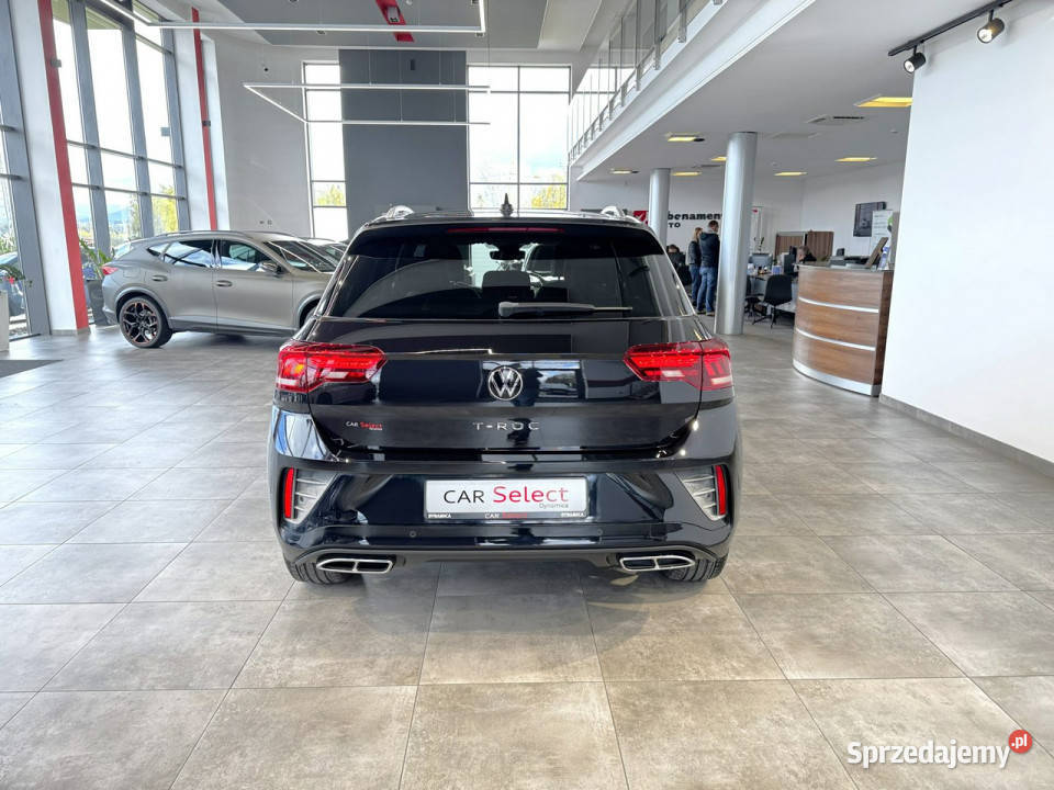 Volkswagen TRoc RLine 15TSI 150 DSG 2022 r salon Myślenice