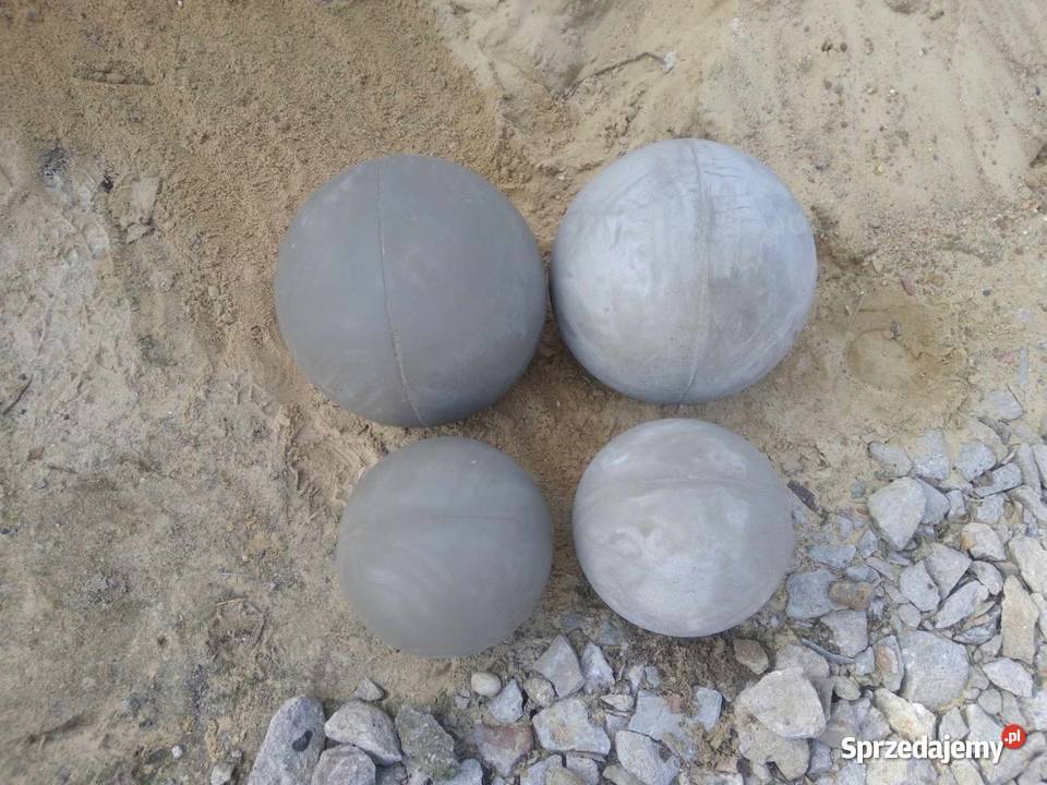 Kula betonowa ogrodowa cementowa 50 pełna kule Łódź