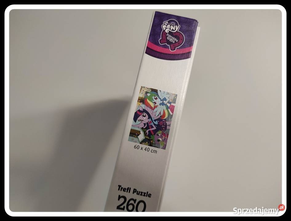 Trefl puzzle 260 elem 6 My Little Pony Equestria mazowieckie Płock