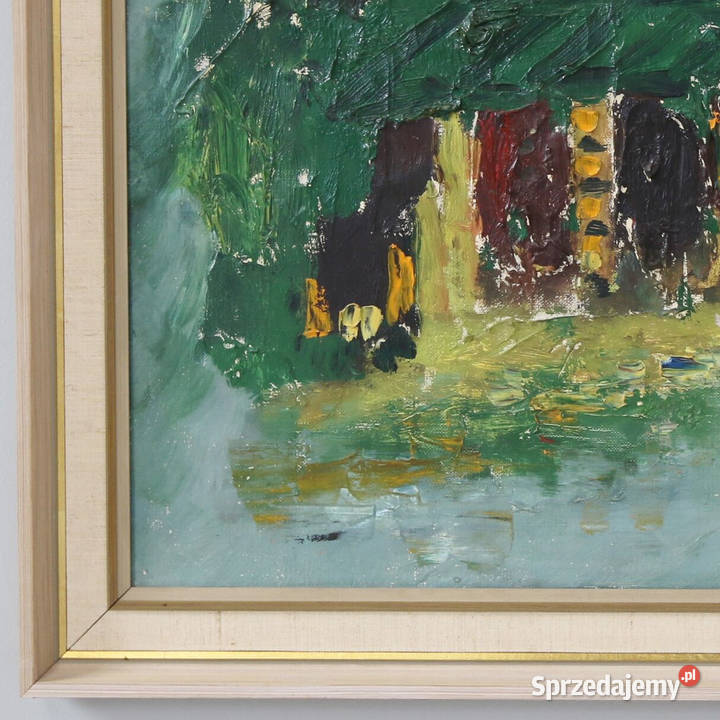 ARTexpert Obraz olejny na płótnie unikalne zachodniopomorskie Dobrzany sprzedam