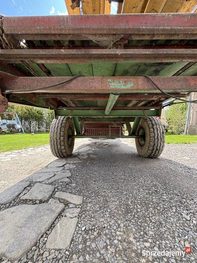 Przyczepa 2w1 samozbierajaca strautmann