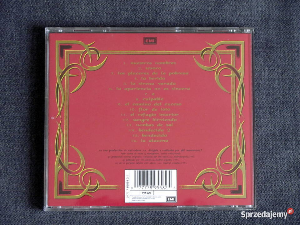 Heroes Del Silencio El Espritu Del Vino CD Sosnowiec