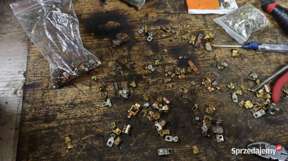 Styki srebrne Części i akcesoria Biała