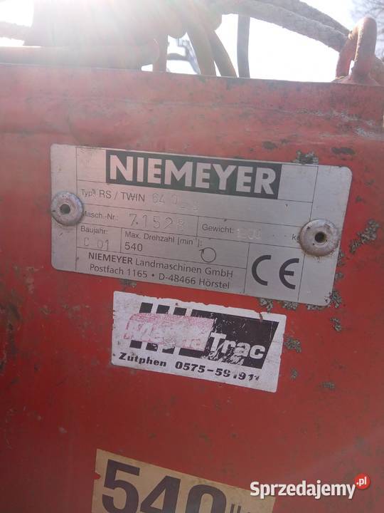 niemeyer nieuszkodzony Puńsk sprzedam