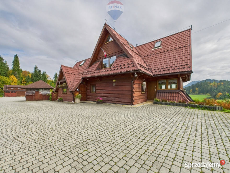 Dom z widokiem na Tatry Dursztyn garaż małopolskie