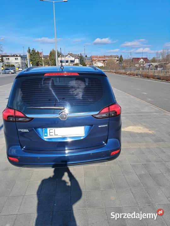 Opel Zafira C Tourer 7 Osobowy gaz BRC Zafira Łódź