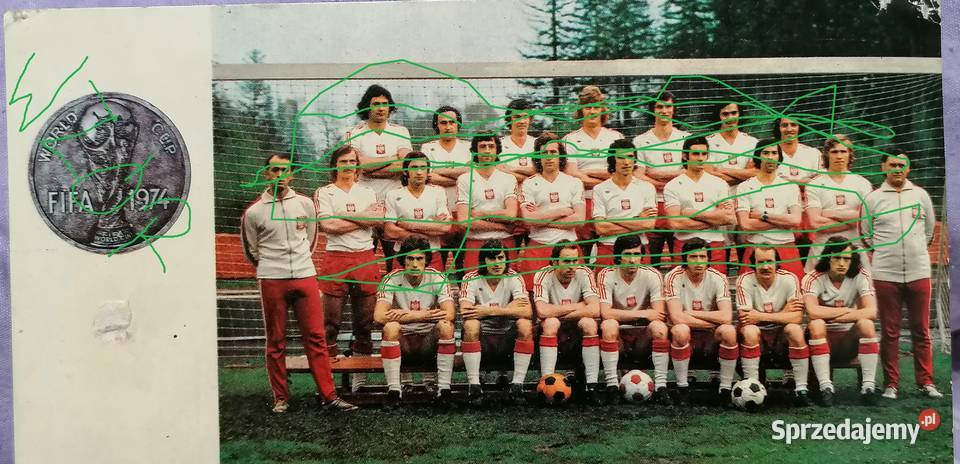Kadra PZPN na mistrzostwa świata RFN 1974 Piotrków Trybunalski
