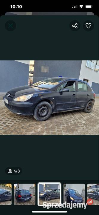 Peugeot 301 20hdi 2002 nieuszkodzony Ostrów Mazowiecka