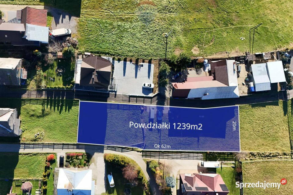 DZIAŁKA BUDWOLANA ZAKOPANEGO małopolskie Poronin sprzedam