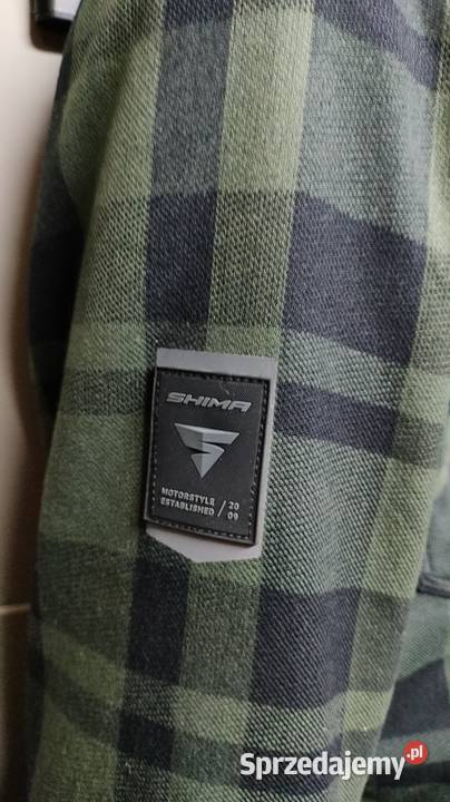 Koszula Motocyklowa SHIMA Renegade 2 Green Kurtki małopolskie