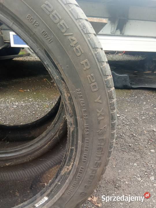 2 opony 25545r20 Uniroyal lato Samochodowe Jawor sprzedam