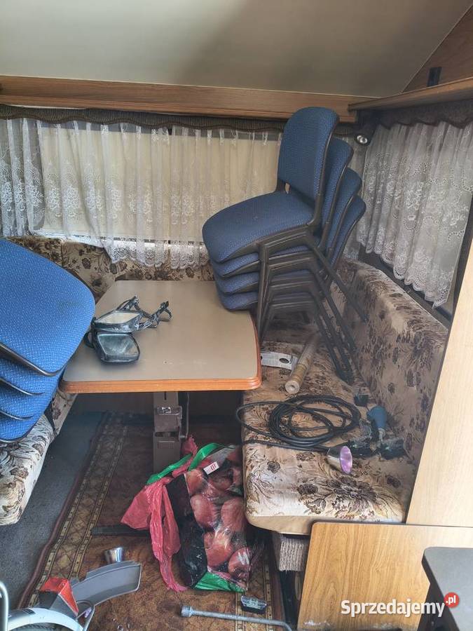 Przyczepa kempingowa przywieziona z Niemiec