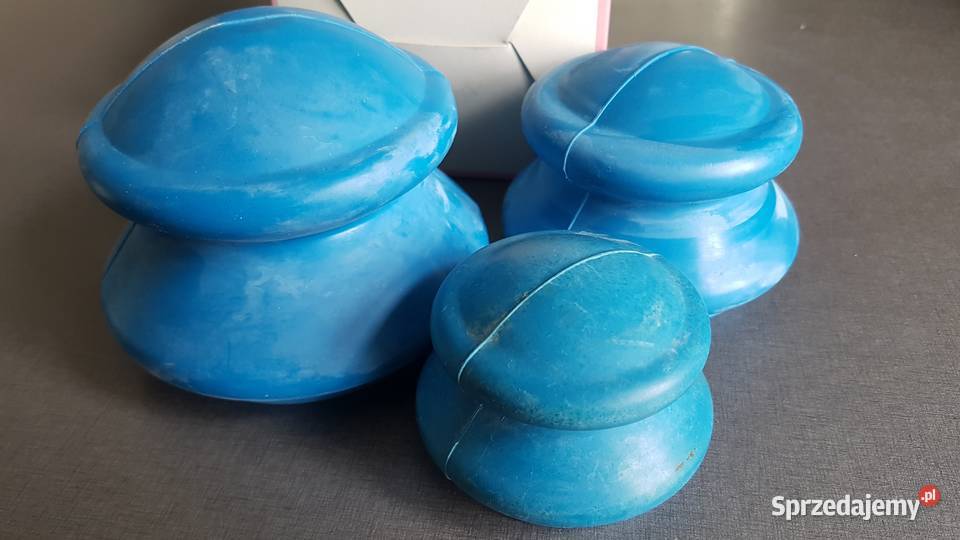 Bańki gumowe do masażu i akupunktury Sprzęt i urządzenia do masażu Kraków sprzedam