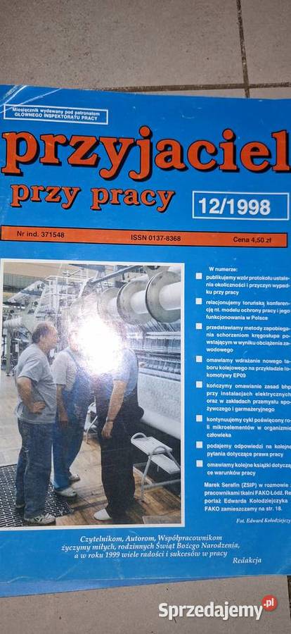Zestaw czasopism BHP 19972000 Unikatowy klimat sprzedam
