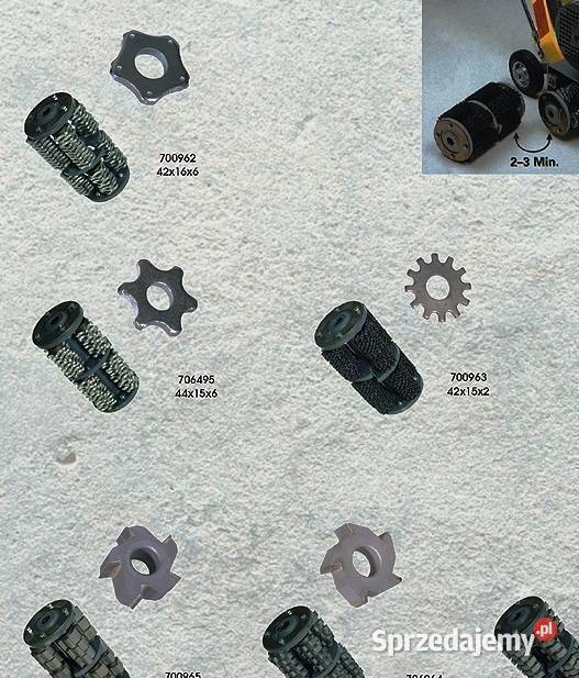 Frezarka Blastrac BMP 200 Akcesoria Maszyny budowlane małopolskie Kraków