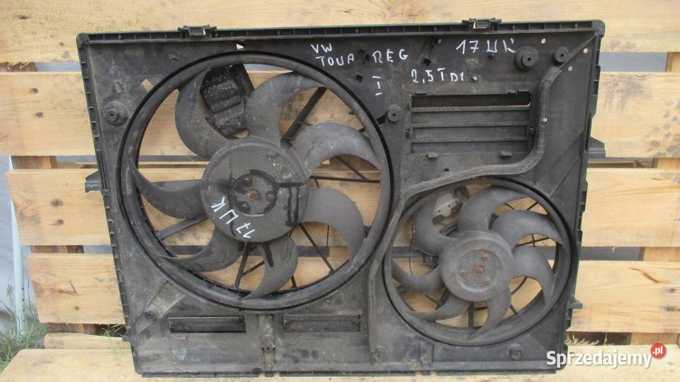 VW TOUAREG I 25 TDI wentylator chłodnicy świętokrzyskie sprzedam