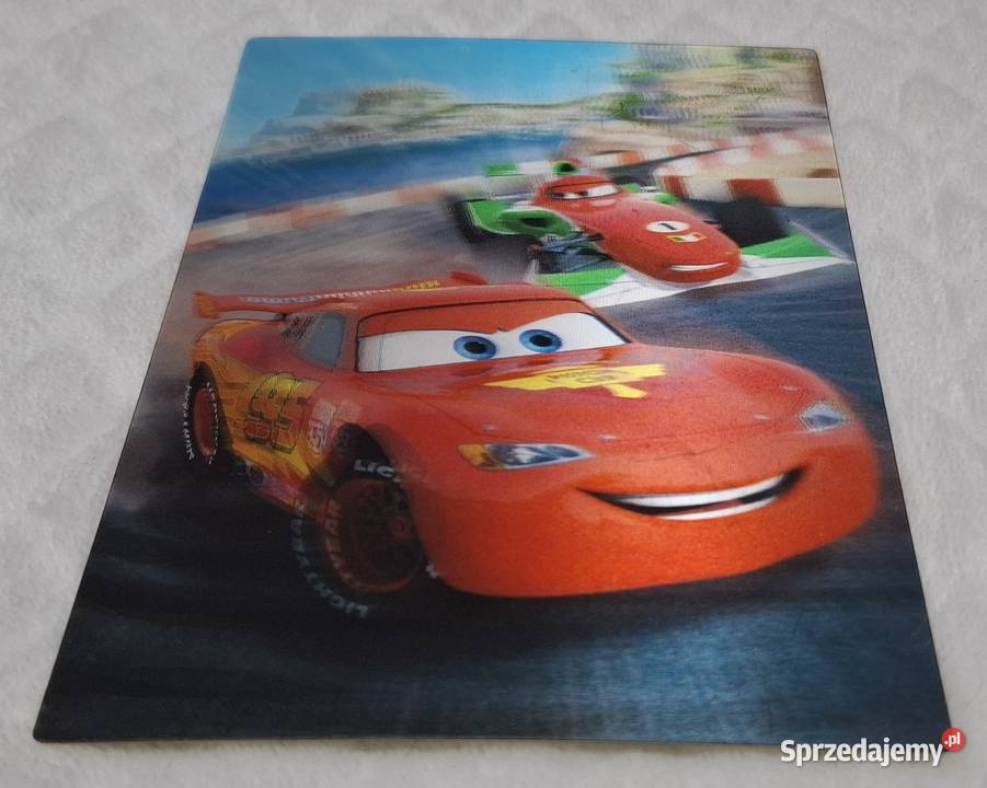 Pocztówka 3D Cars Auta Disney ToysRus 105x15 Pocztówki i karty telefoniczne Czeladź