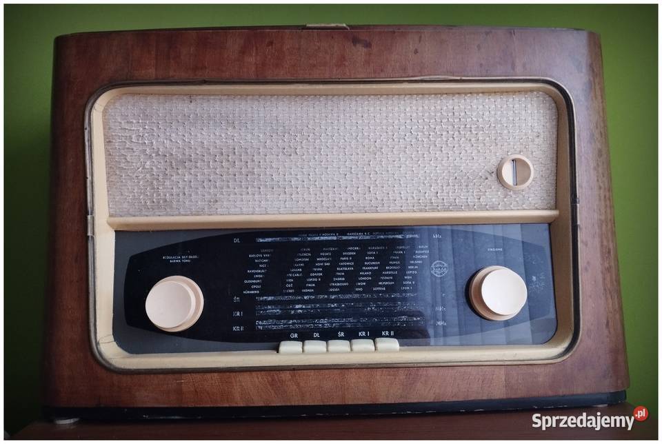 Radio lampowe Menuet Diora Dobre Miasto