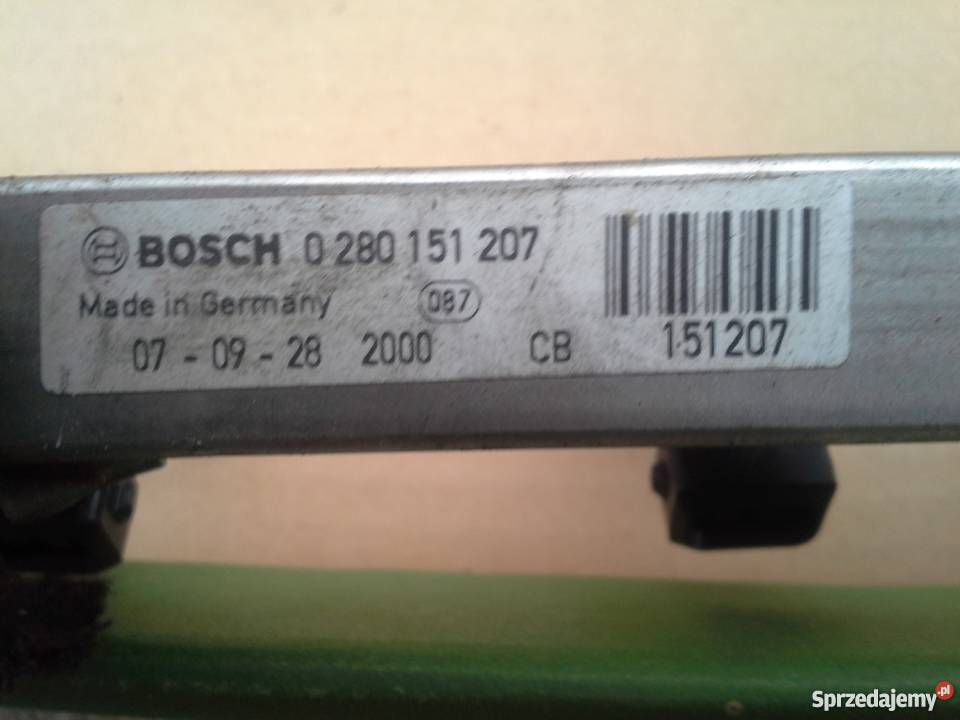 OPEL CORSA D 10 Listwa wtryskowa 0280151207 Dębno