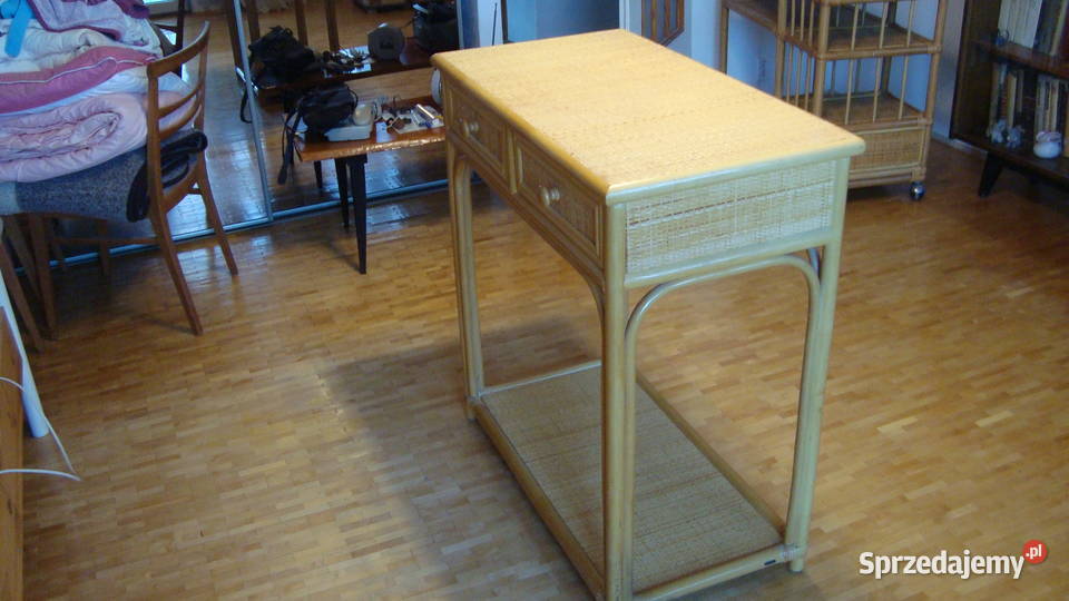 Etażerki ratanowe 2 sztuki Warszawa