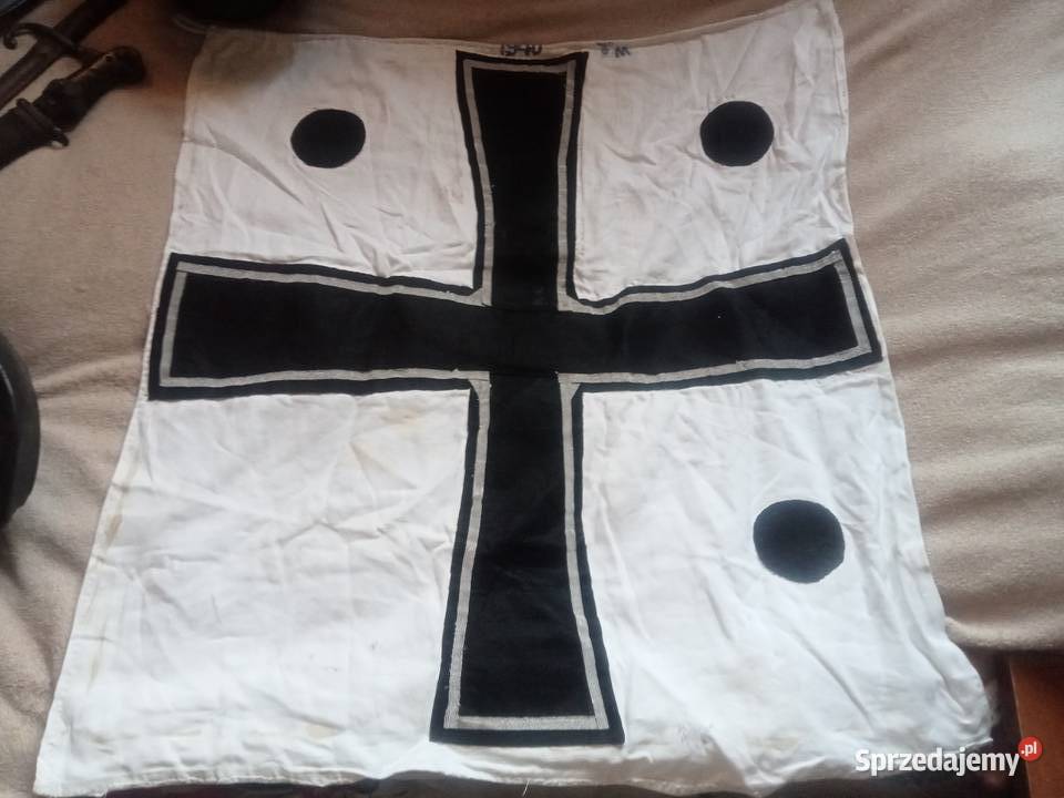 Flaga bandera okręt Kriegsmarine Niemcy 2wś 1940 mazowieckie Grójec