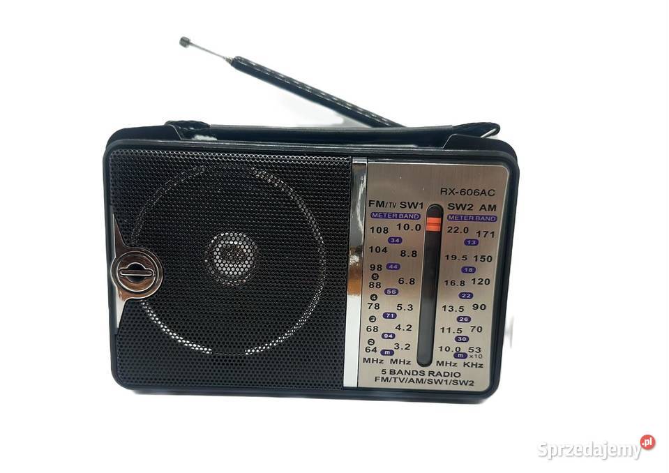 Radio RX606AC 5 pasm FMAMSW1SW2TV Radioodtwarzacze Elbląg
