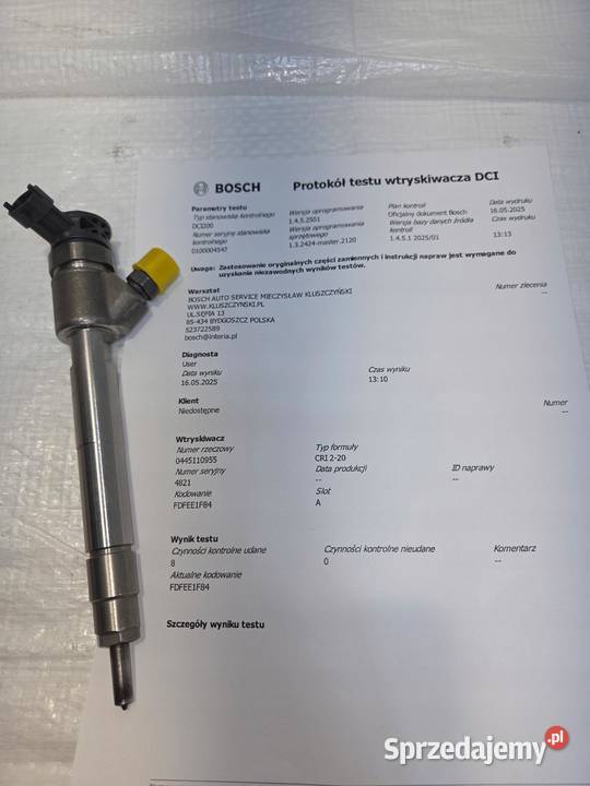 WTRYSK WTRYSKIWACZ 0445110955 CROSSLAND COMBO