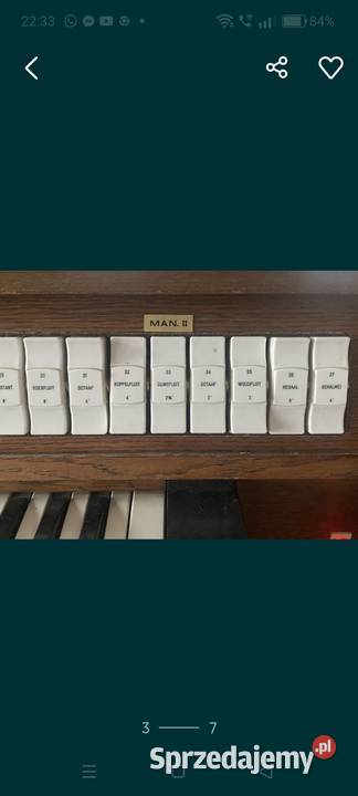 Organy Kościelne analogowe op15 Szymanowo